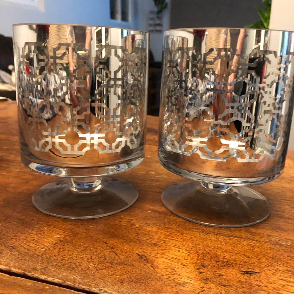 Glass votive holders
